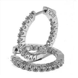 Beautiful White Sapphire Earrings